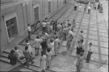 Zwiedzający Zamek Lubelski