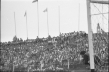 Mecz piłkarski na stadionie