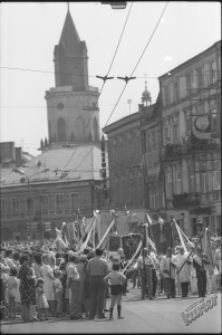 Święto Bożego Ciała na Krakowskim Przedmieściu w Lublinie