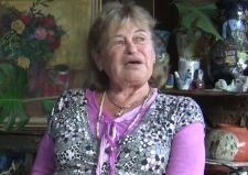 Tw&oacute;rczość malarska jako terapia - Alicja Melamed-Adams - fragment relacji świadka historii [WIDEO]