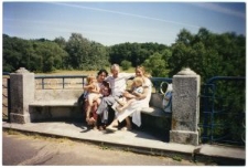 Jan Huzar z rodziną