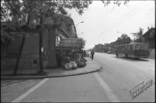 Skrzyżowanie ulic Kunickiego i Łazienkowskiej w Lublinie