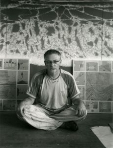 Jacek Wojciechowski w swojej pracowni