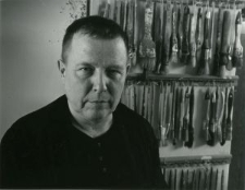 Tomasz Zawadzki w swojej pracowni