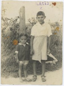Kazimierz Kosicki z siostrą Hanią