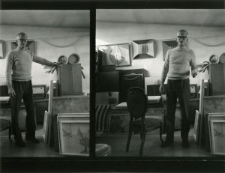 Jan Ziemski w swojej pracowni