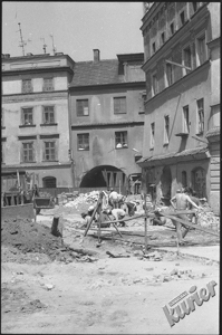 Remont drogi na Rynku w Lublinie