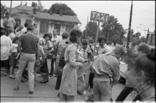 Harcerze na Dworcu Gł&oacute;wnym PKP w Lublinie