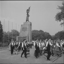 Występ taneczny na placu Litewskim w Lublinie