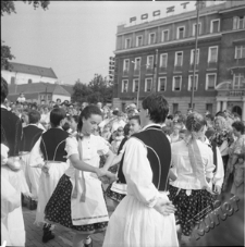 Występ taneczny na placu Litewskim w Lublinie