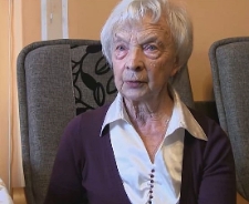 Relacje z Niemcami i nocowanie przybysz&oacute;w w naszym domu - Maria Bujalska - fragment relacji świadka historii [WIDEO]