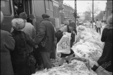 Przystanek autobusowy przy Krakowskim Przedmieściu w Lublinie