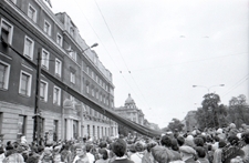 Pokazy strażackie na Placu Litewskim w Lublinie