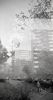 LSM w Lublinie - alejki przy ulicy Krasińskiego, przypadkowy collage