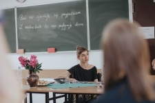 Świadectwo Poezji - Spotkanie z Iloną Witkowską w ZS nr 1