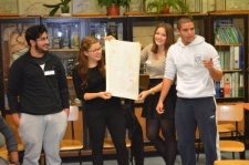 Spotkanie polsko-izraelskie w I LO im. Marii Skłodowskiej-Curie w Rykach