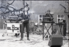 Koncert zespołu Black Day na wirydarzu CK w Lublinie