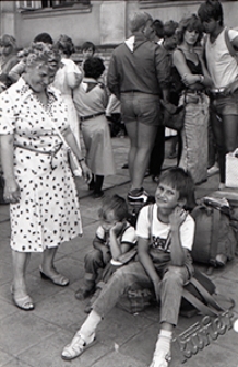 Na dworcu gł&oacute;wnym PKP w Lublinie - wyjazd na wakacje