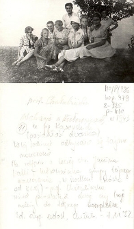 Wakacje uczni&oacute;w tajnego kompletu w Kiełczewicach w 1943 roku