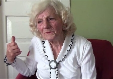 W cegielni w Łukowie ukrywali się Żydzi - Walentyna Chruściel - fragment relacji świadka historii [WIDEO]