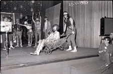 Inauguracja Roku Akadamickiego 1983 na UMCS w Chatce Żaka w Lublinie - występy kabaretu studenckiego