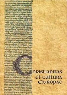 Christianitas et cultura Europae. Księga Jubileuszowa Profesora Jerzego Kłoczowskiego t. I