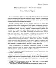 Elementy fantastyczne w obrazie sztetł w prozie Isaaca Bashevisa Singera