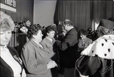 Inauguracja Roku Akademickiego 1986 na Politechnice Lubelskiej, odznaczanie zasłużonych