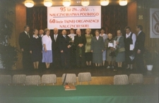 Zdjęcie grupowe ze spotkania uczniów i nauczycieli tajnego nauczania