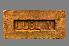 Cegła z sygnaturą &bdquo;LUBLIN&rdquo;