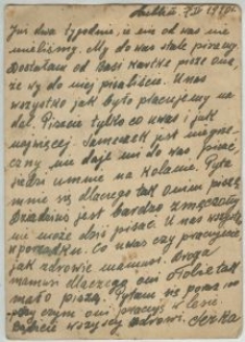 Poczt&oacute;wka Serki Szpic do Estery Szpic