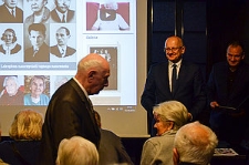 Mieczysław Bielski w drodze po odbiór Medallu Prezydenta Miasta Lublin