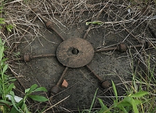 Zwrotnica do wagoników transportujących surowiec