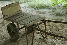 Wózek do przewożenia cegieł