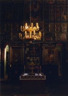 Ikonostas w cerkwi pw. Narodzenia Najświętszej Marii Panny w Lublinie