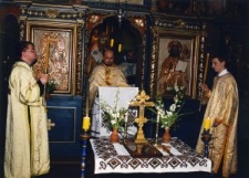 Nabożeństwo w cerkwi greckokatolickiej pw. Narodzenia Najświętszej Maryi Panny w Lublinie