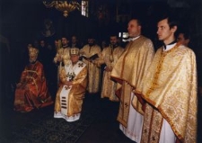 Nabożeństwo w cerkwi greckokatolickiej w Lublinie