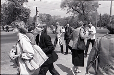 Plac Litewski w Lublinie - widok spod Poczty Gł&oacute;wnej