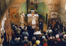 Jan Martyniak w cerkwi greckokatolickiej pw. Narodzenia Najświętszej Maryi Panny w Lublinie