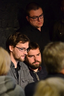 Tomasz Czajkowski oraz Wojciech i Robert Miedziocha