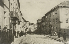 Lublin. Przechodnie na ulicy Grodzkiej na przeł. XIX i XX w.