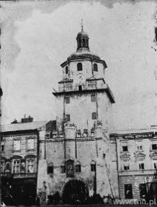 Lublin. Brama Krakowska i Hotel Centralny