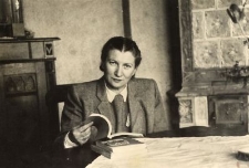 Ida Gliksztejn jako pracownica Instytutu Jad wa-Szem