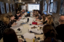 Typolub 2015, Warsztaty kaligrafii, prowadzenie Oleksiy Chekal,