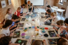 Warsztaty plastyczne z Katarzyną Babis w ramach działania Inny Lublin