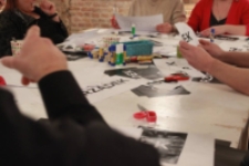 Warsztaty "Typozepsucia" z Weroniką Rafą w ramach działania "Czarno na Białym"