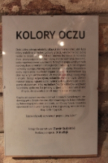 Inny Lublin. Wystawa Kolory Oczu