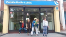 Wycieczka z dziećmi ze Żmigrodu do Radia Lublin
