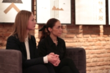 Małgorzata Domagała i Joanna Zętar na spotkaniu z czytelnikami PA.RY