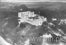 Janowiec z lotu ptaka - widok od strony zachodniej